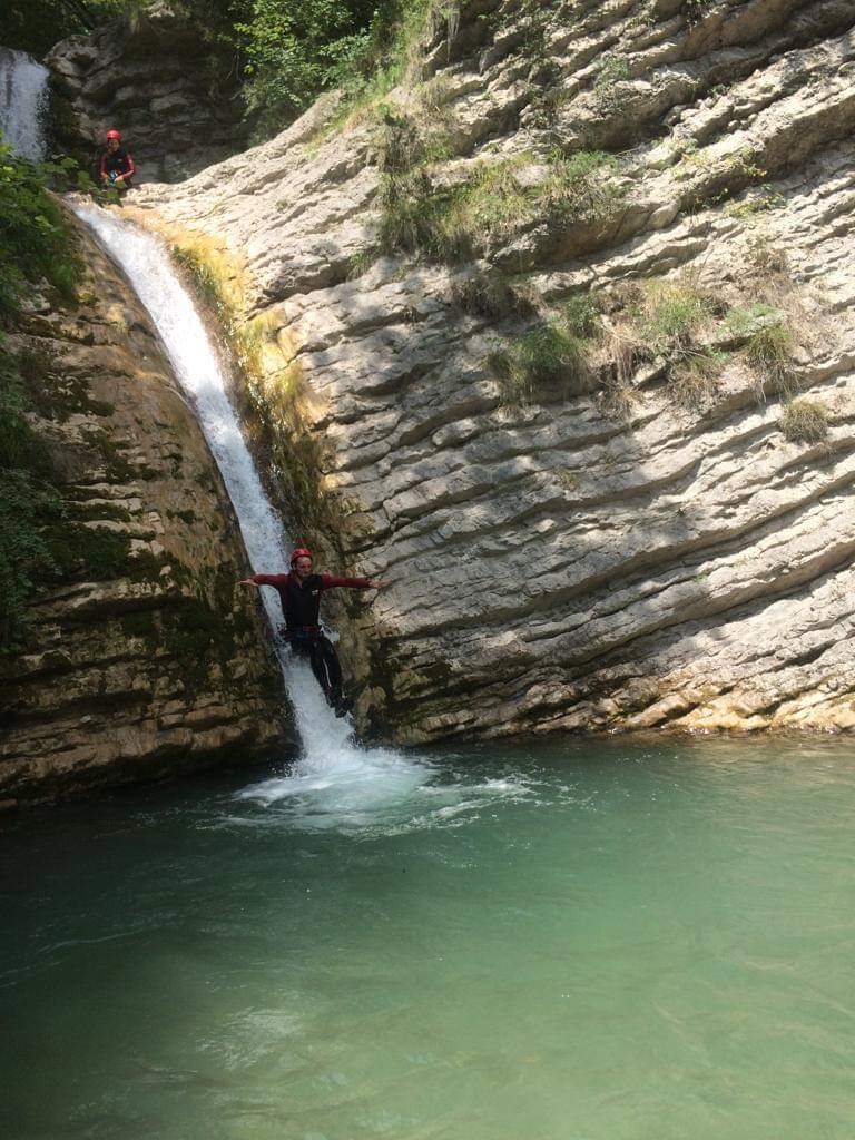 toboggan canyon vercors